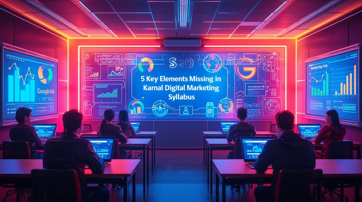 “Before You Join Any Digital Marketing Course in Karnal, Read This!”