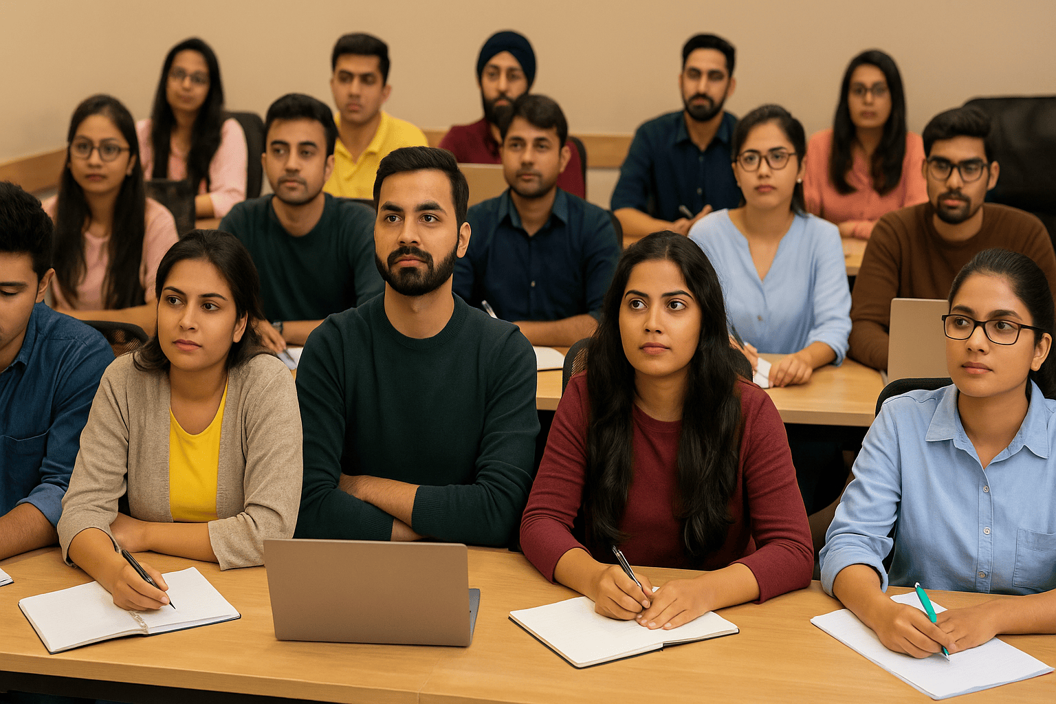students in classroom