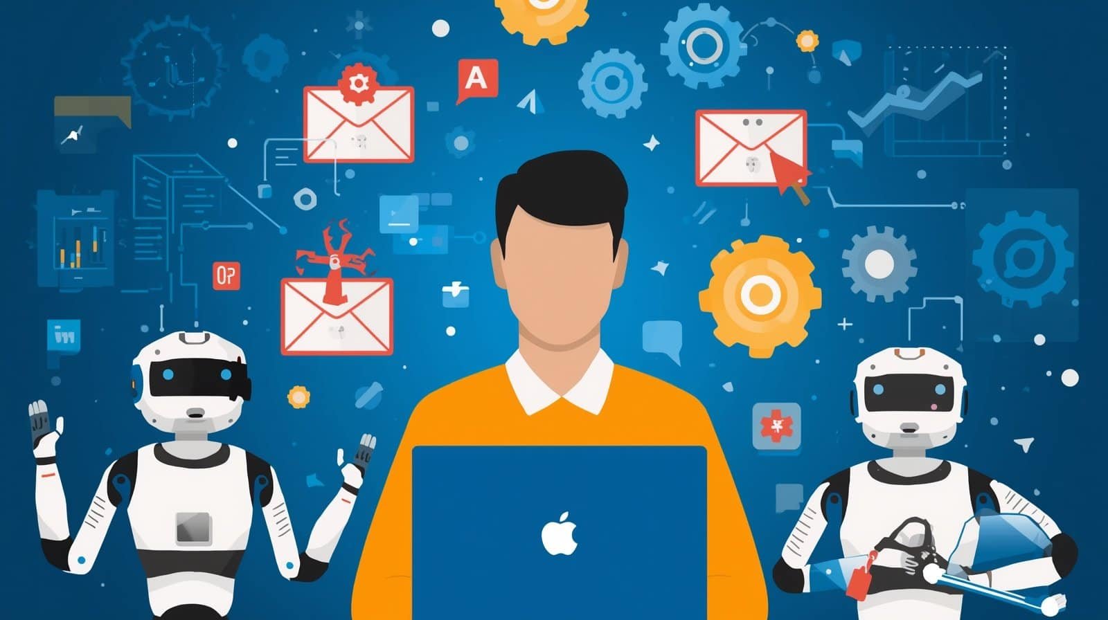 XT: Marketer studying audience data to personalize marketing automation.