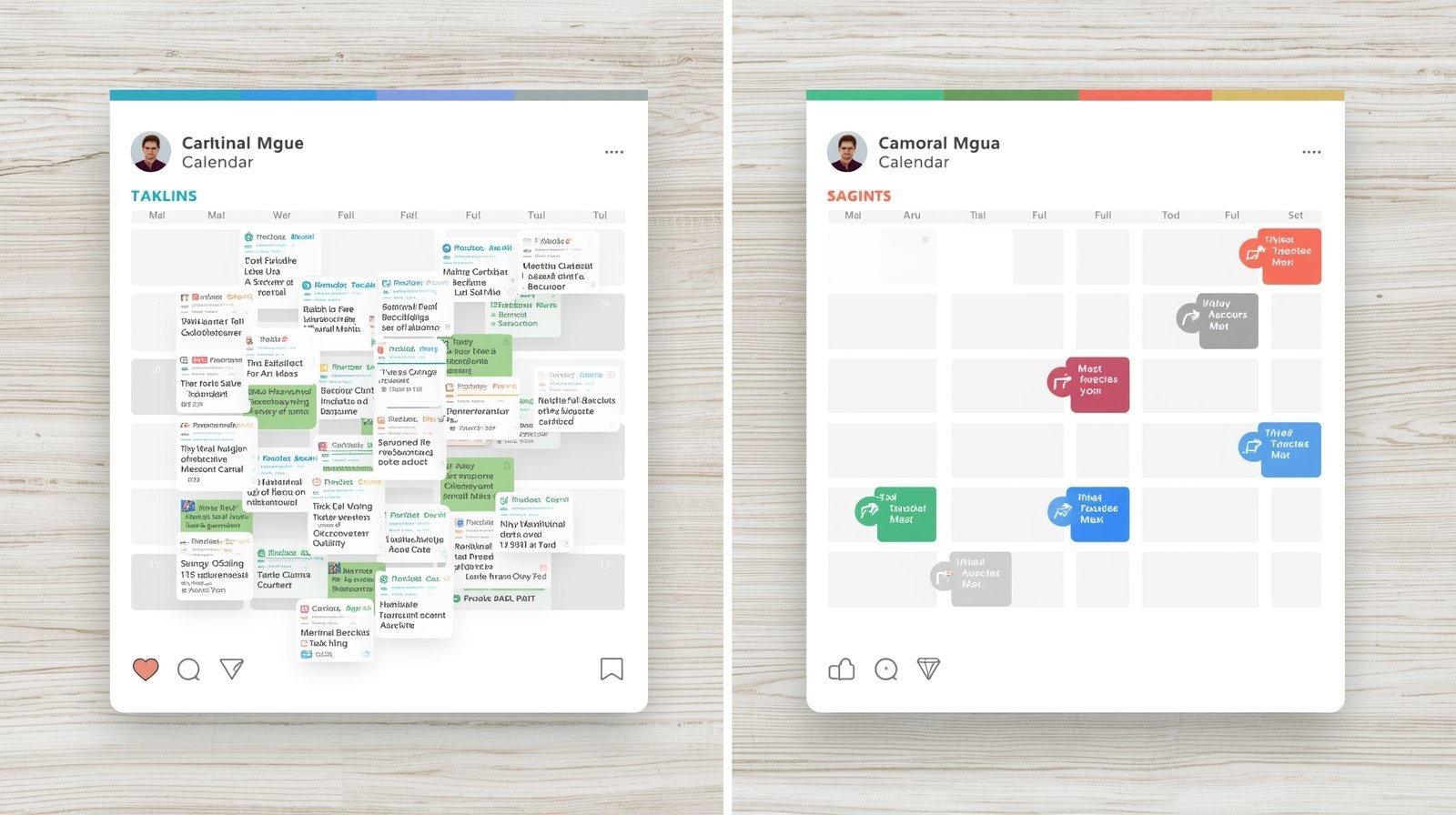 Balanced posting schedule leading to higher social media engagement”