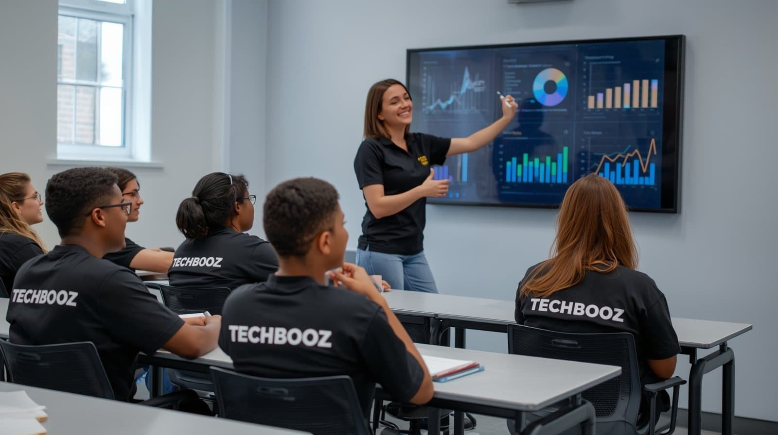 “AI transforming digital marketing jobs in India, showing collaboration between humans and AI tools, symbolizing career growth and new opportunities.”