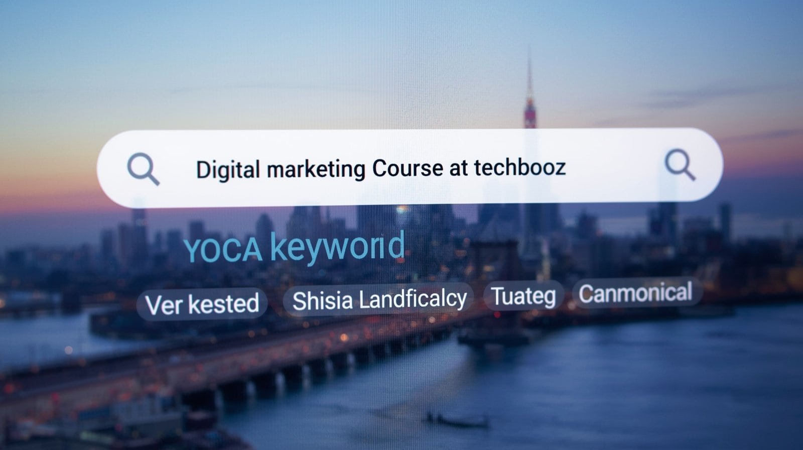 Keyword search for digital marketing course online