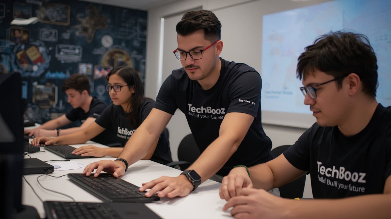 Lucid Origin TechBooz offline training environment with mentor 0