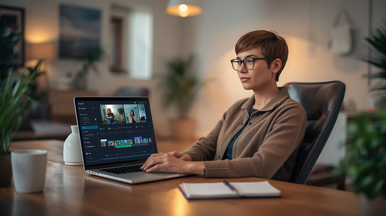 Top 7 Tools for Video Editing Tools in 2026 6 Lucid Origin Laptop with a simple drag and drop video editor i 1