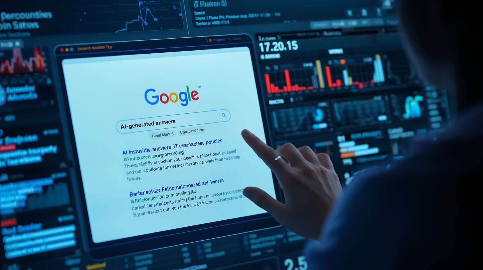 Generative Engine Optimization (GEO) and AI Search in 2026 5 Google search page showing AI-generated answers and insights.