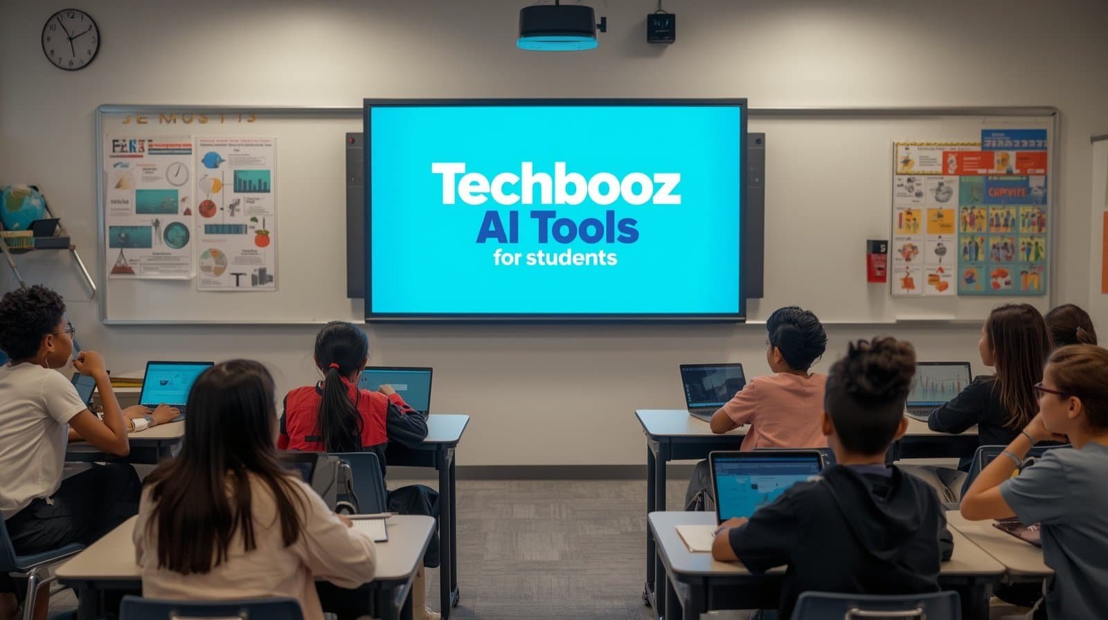 children techbooz class AI Tools For School Students