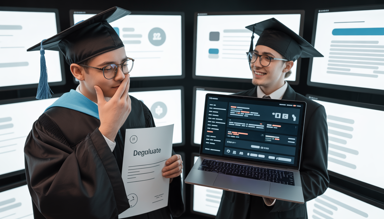 Graduate holding degree, confused about career options