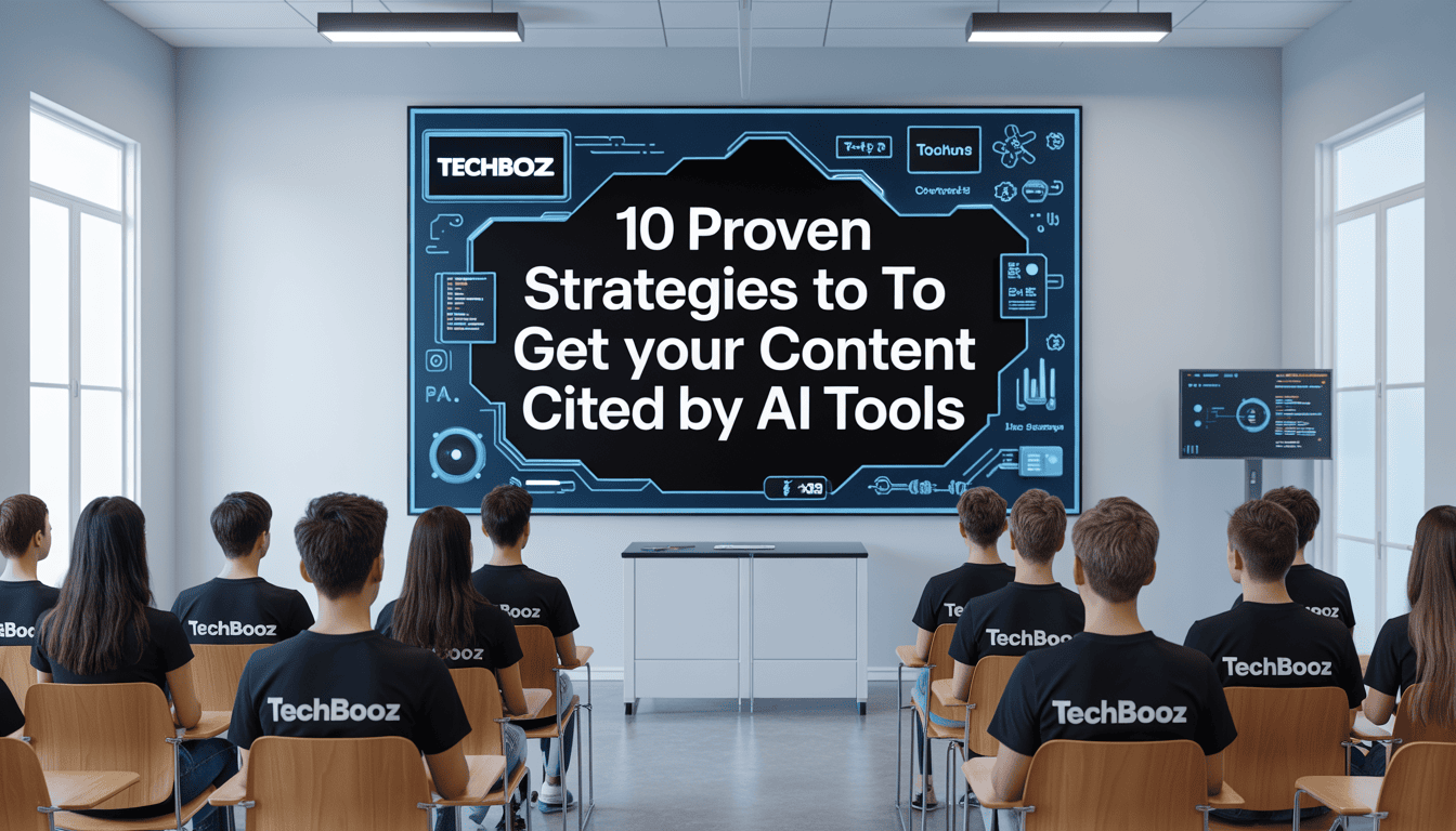 How to get cited by AI tools