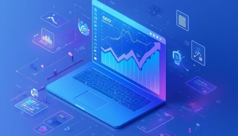 SEO analytics dashboard