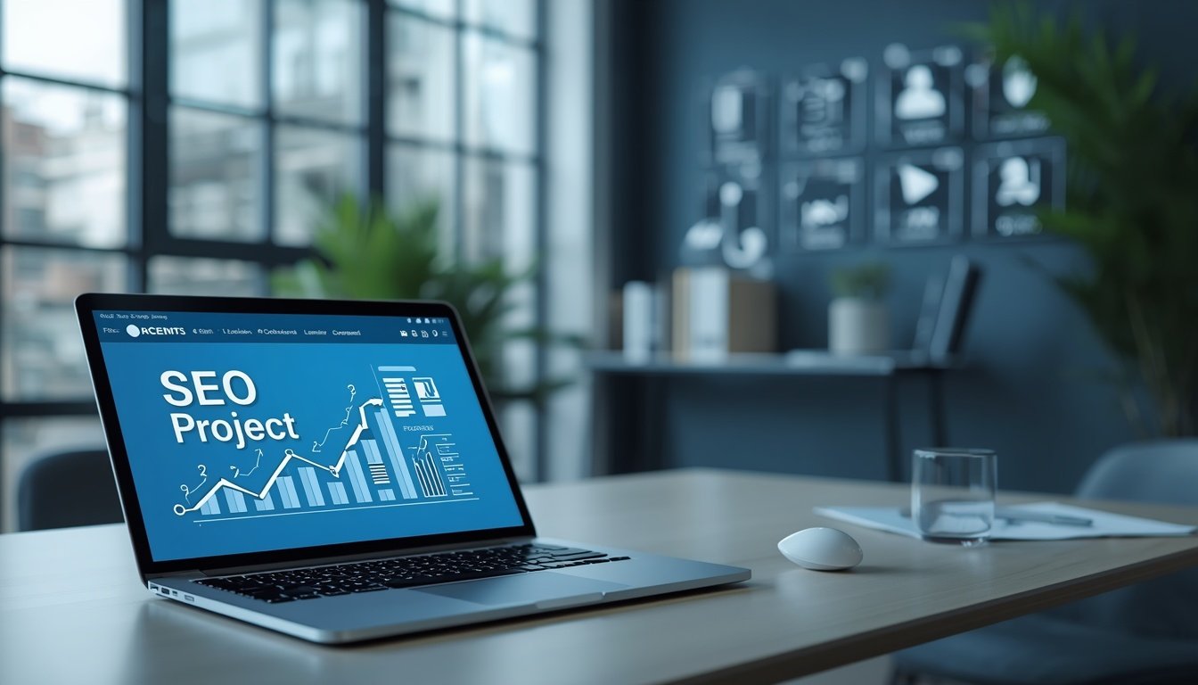 Local businesses using digital marketing to attract customers.