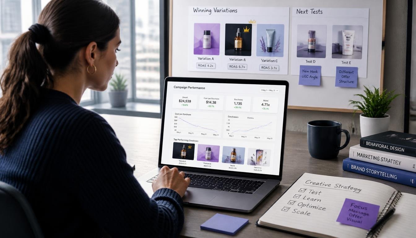 1. Marketing dashboard tracking ad costs, clicks, and campaign performance.