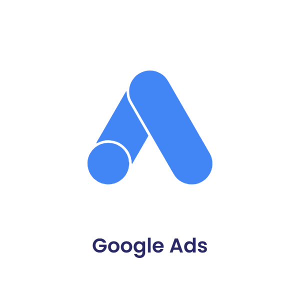 Google Ads logo - tool taught in the TechBooz digital marketing course
