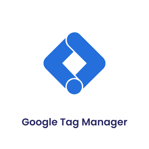 Google Tag Manager logo - tool taught in the TechBooz digital marketing course