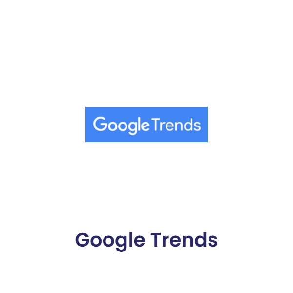 Google Trends logo - tool taught in the TechBooz digital marketing course