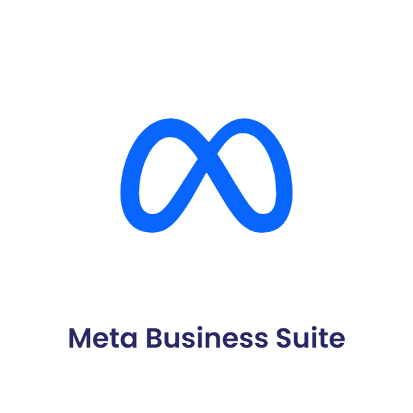 Meta Business Suite logo - tool taught in the TechBooz digital marketing course
