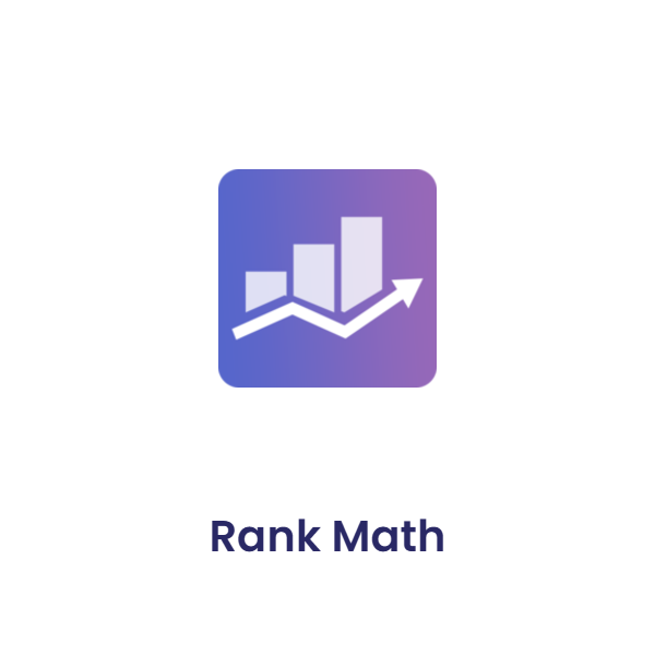 Rank Math logo - tool taught in the TechBooz digital marketing course