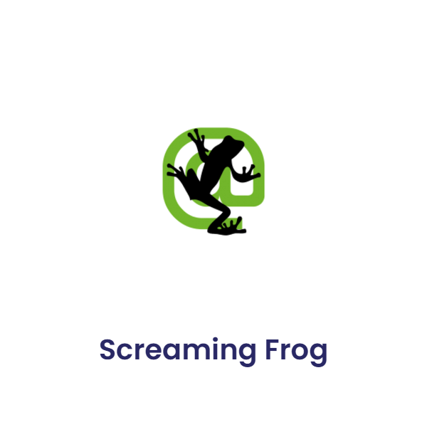 Screaming Frog logo - tool taught in the TechBooz digital marketing course