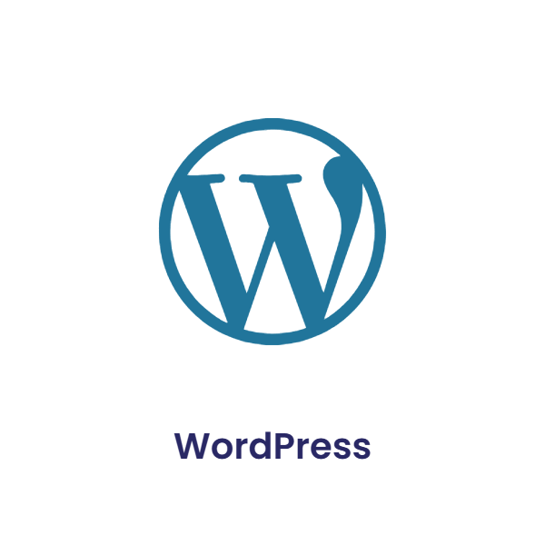 WordPress logo - tool taught in the TechBooz digital marketing course