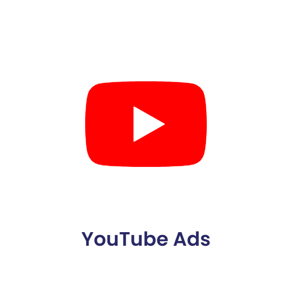 YouTube Ads logo - tool taught in the TechBooz digital marketing course